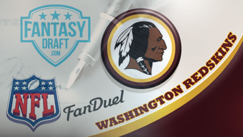 Washington Redskins inks deal with FanDuel; startup FantasyDraft signs endorsement deals with two NFL receivers