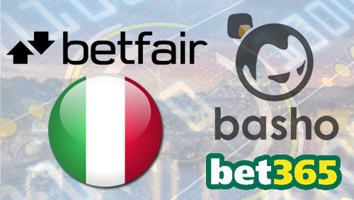 Betfair catches up in Italian market in 2015; bet365 partners with Basho