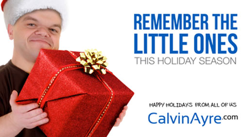 Happy Holidays From All of Us at CalvinAyre.com