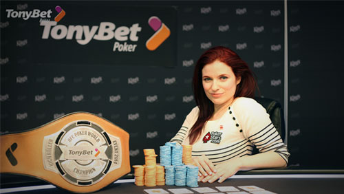 Jennifer Shahade Wins the TonyBet Open Face Chinese World Championship High Roller