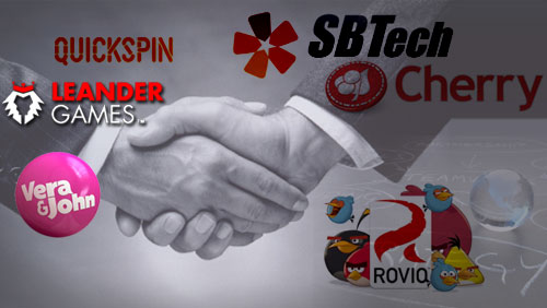 Vera&John strikes deals with Quickspin, Leander; Rovio reorganization; SBTech partners with Cherry Gaming