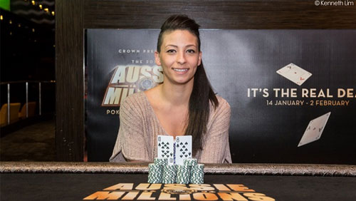 Angelina Rich Wins The Aussie Millions Terminator Event