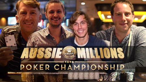 Aussie Millions Update: Trevallion, O’Reilly, Dodge and Mackoff Secure Side Event Victories