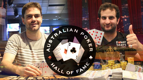 Australian Poker Hall of Fame: Van Marcus Inducted and James Obst Handed Recognition Award