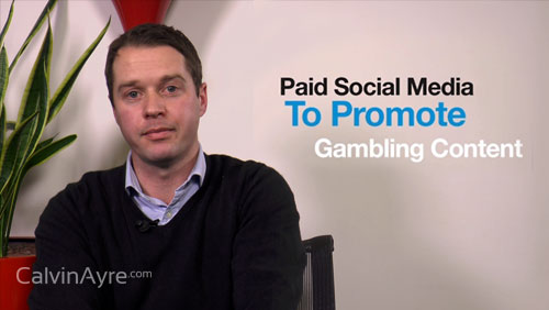 Social Media Tip of the Week: Paid Social Media to Promote Gambling Content