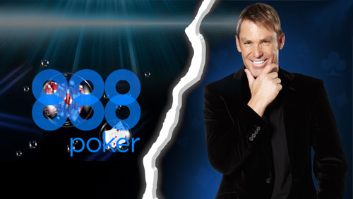 Shane Warne Leaves 888Poker