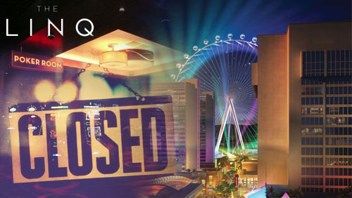 The Linq Poker Room Closes