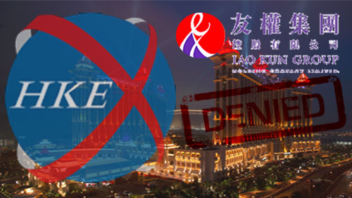 HK Stock Exchange denies junket firm Iao Kun's application for listing