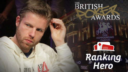 Jorryt van Hoof Announced as Special Guest for the British Poker Awards; Ranking Hero Pick Up Bar Tab