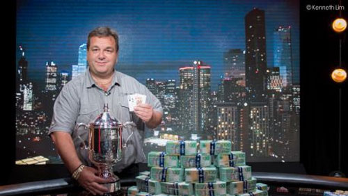 Manny Stavropoulos Wins the 2015 Aussie Millions Main Event