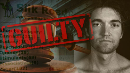 Silk Road Creator Found Guilty on All Charges