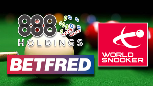 888 and Betfred Sponsors World Snooker Tournament