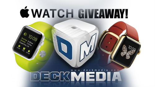 DeckMedia Affiliates Get Their Running Gear on for Apple Watch Sport Giveaway