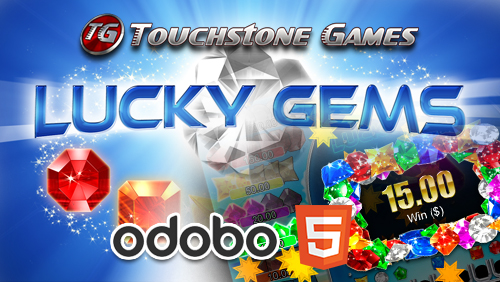 Lucky Gems Launches in HTML5 via Odobo