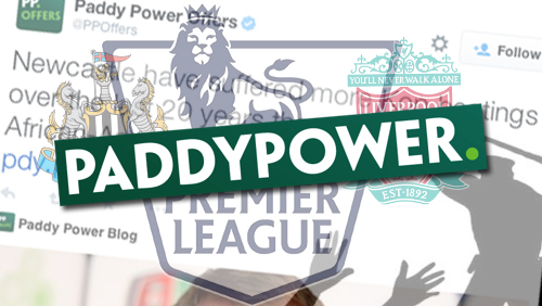 Paddy Power criticized for controversial Liverpool-Newcastle tweet referencing police brutality