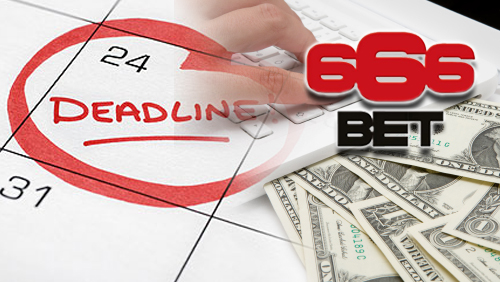 666Bet gives customers May 24 deadline for withdrawal requests