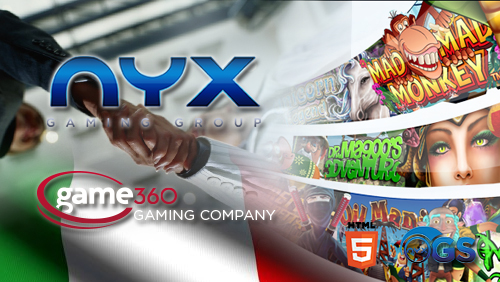 NYX Gaming Group acquires Game360 to enter Italian market