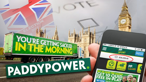 Paddy Power pulls a controversial General Election stunt