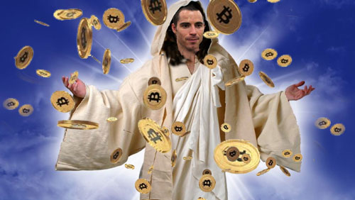 Bitcoin Jesus says invest in bitcoin and you shall reap