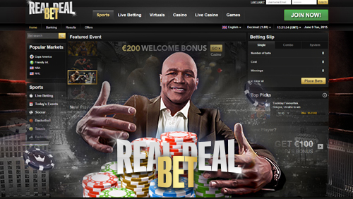 Evander Holyfield’s ‘RealDealBet.com’ is set to be a knockout sports betting platform