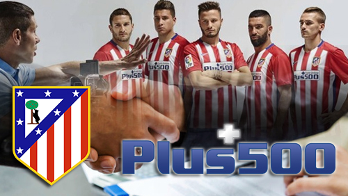 Plus500 extends sponsorship with Atlético Madrid Football Club