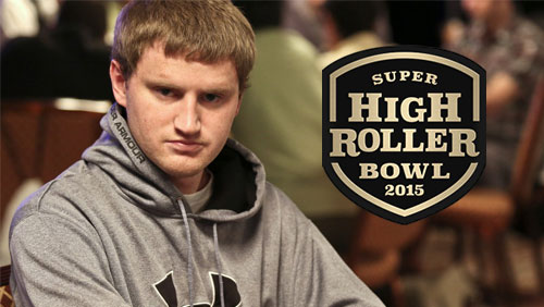 $500,000 Super High Roller Bowl: David Peters Leads After Day 1