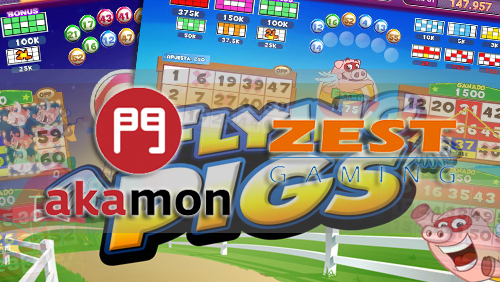 Akamon Entertainment and Zest Gaming join efforts in online Video Bingo and launch first title together: Flying Pigs