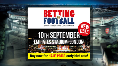 Betting on Football moves to Thursday 10th September