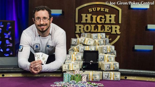 Brian Rast Wins $7.5m in the $500,000 Super High Roller Bowl