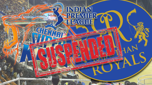 Indian Premier League teams suspended for match-fixing