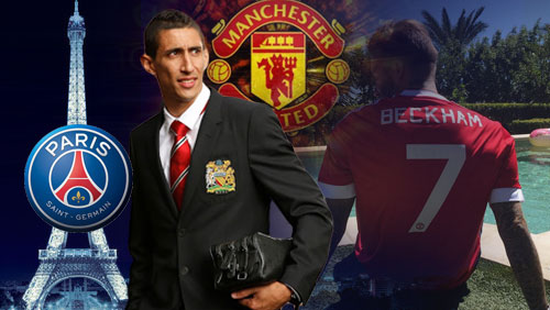 Angel Di Maria on Verge of Paris St Germain Move; Pedro Possible Replacement; Beckham Back in the Red of United
