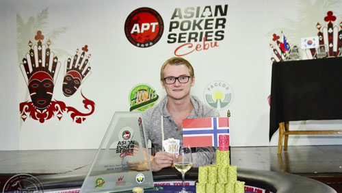 Henrik Tollefsen wins APT Asian Poker Series Cebu Main Event