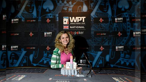 Irina Nikolaidi Wins the partypoker WPT National London Main Event