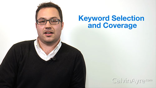 PPC Tip of the Week: Keyword selection and coverage