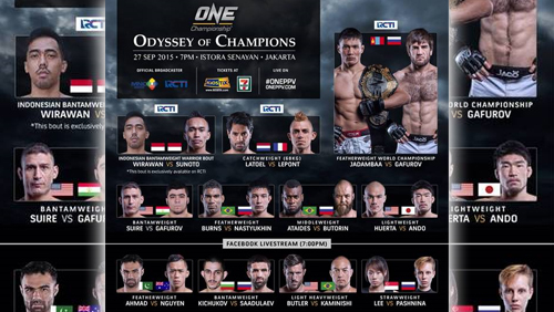 Three Additional Bouts Announced For One: Odyssey Of Champions