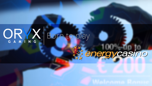 Oryx Gaming’s casino and games content is now available on EnergyCasino