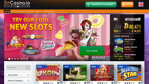 Bitcasino.io continues slots expansion with 100 millionth spin