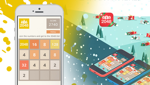 GamyTech Released 2048 For Money Christmas Edition