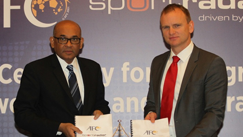 New AFC-Sportradar agreement continues battle against match-fixing