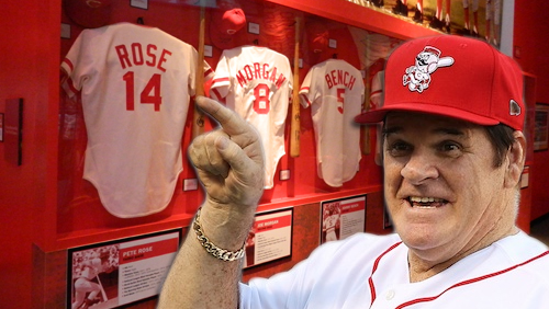 Pete Rose heads to Reds Hall of Fame