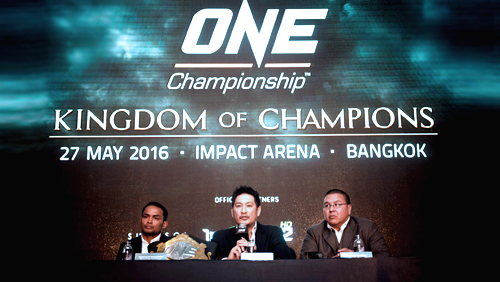 ONE Championship Holds First Event in Bangkok on 27 May at Impact Arena