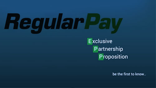 RegularPay company announced an exclusive partnership proposition