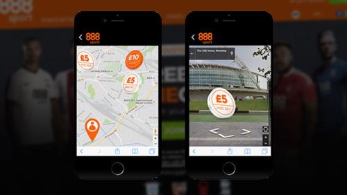 888Sport Use Pokemon Go Augmented Reality Technology with Free Bet Hunt