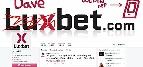 Luxbet marketing stunt behind fired employee's epic Twitter rant