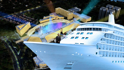Okada Manila plans to build port for large cruise ships