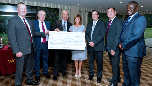 Praesepe presents CHIPS children's charity with £150,000