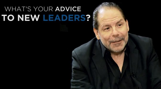 John English: Shared Experience - What's your advice to new leaders?
