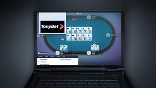 TonyBet Announce Run It Twice Tournaments & Help Make NYX Gaming Become The First Major Casino Provider in Lithuania