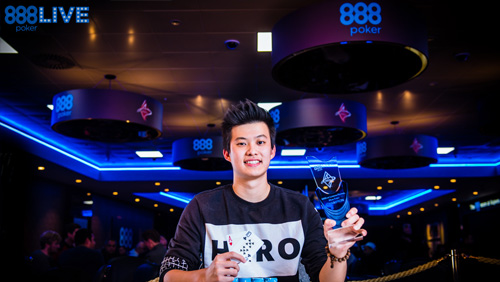 888Live London is a Resounding Success; Ka Him Li Wins The Main Event