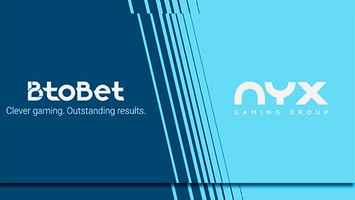 BtoBet Announce Partnership with NYX Gaming Group